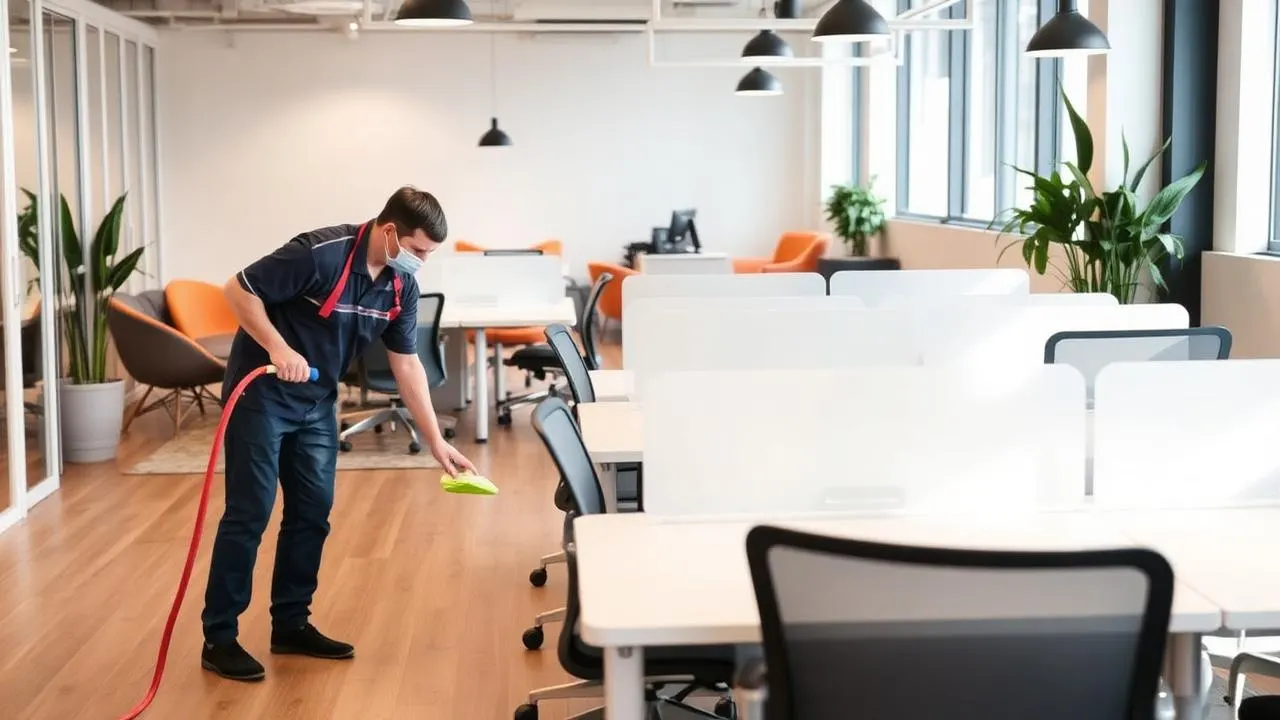 Entretien d'un espace de coworking : hauts flux et surfaces partagées