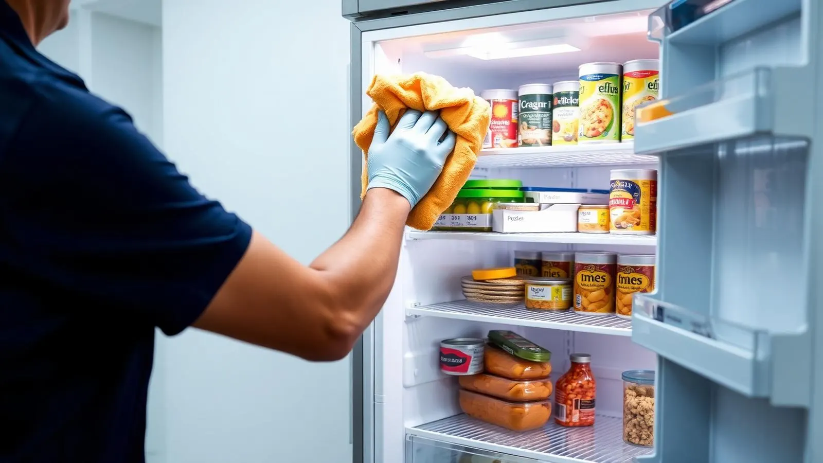 Nettoyage du frigo de bureau : le protocole mensuel en 5 étapes