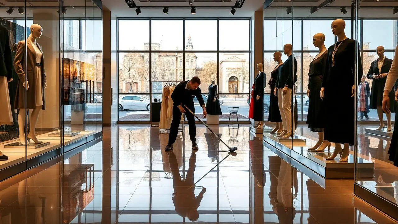 Nettoyage d'un showroom et d'un flagship store : la valorisation produit